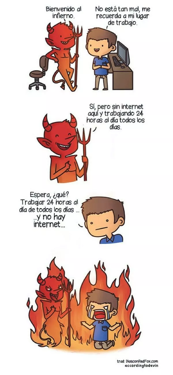 eso si es el infierno