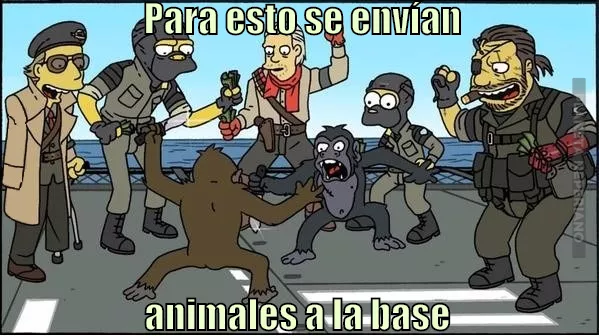 En Mother base adoran las peleas de animales