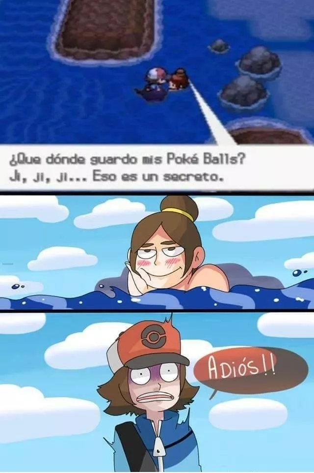 El secreto de los nadadores pokemon