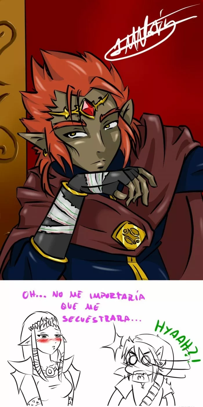 La cosa cambiaría con un Ganondorf guapo