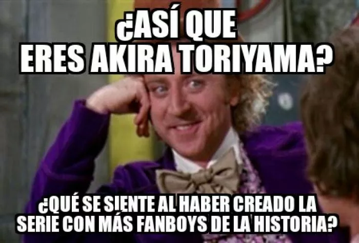 Que contestaría Toriyama?