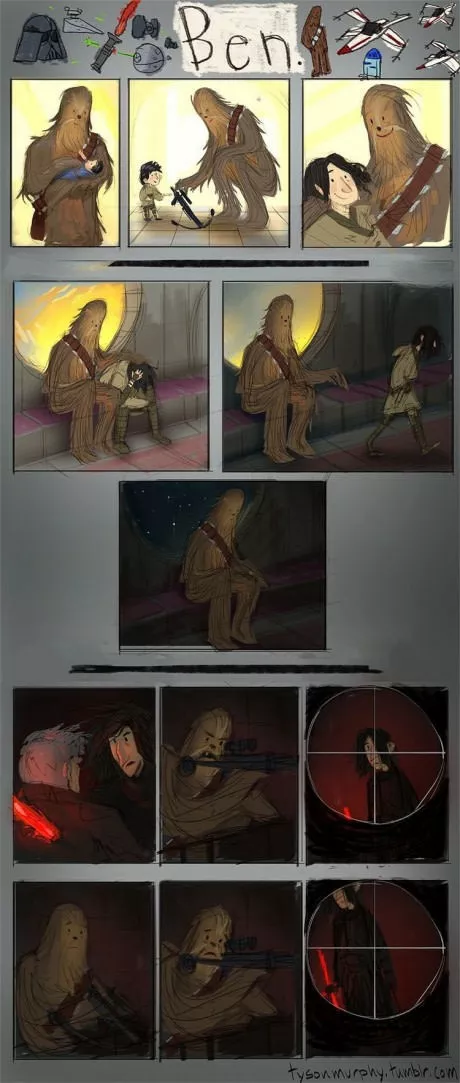 Pobre tio Chewbacca