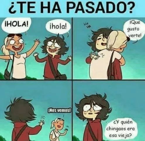 ¿A quien no le ha pasado?