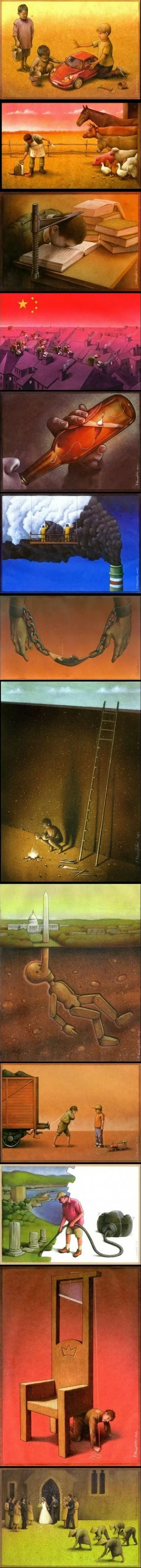 Arte satírico de Paul Kuczynski