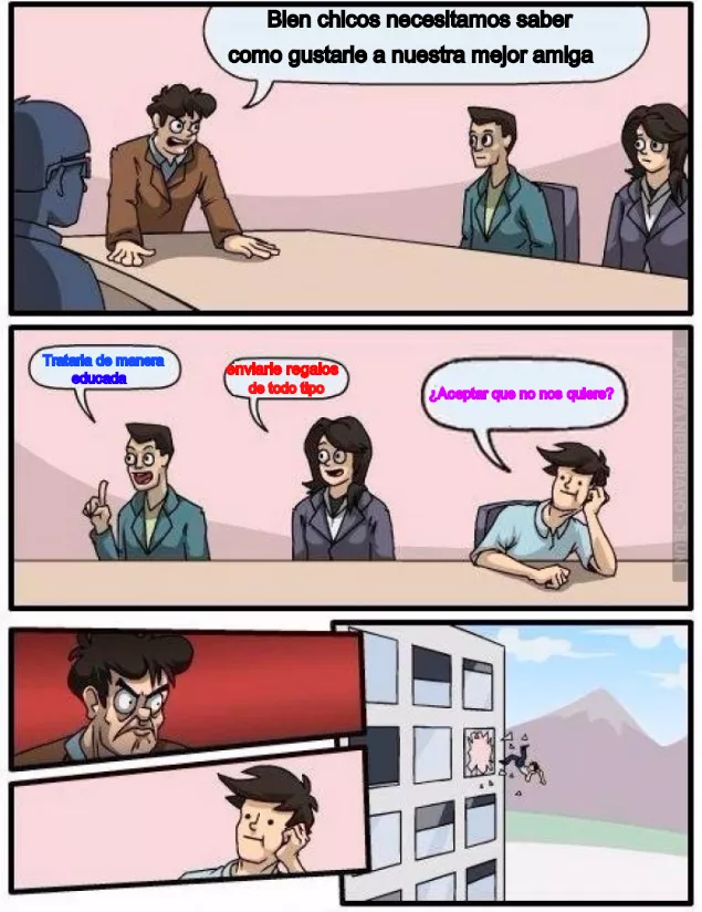 nunca lo aceptamos :')