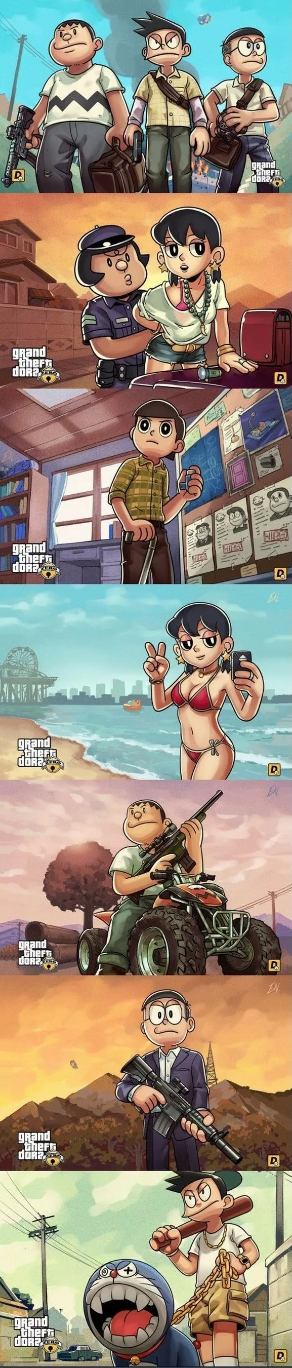 Grand theft Doraemon