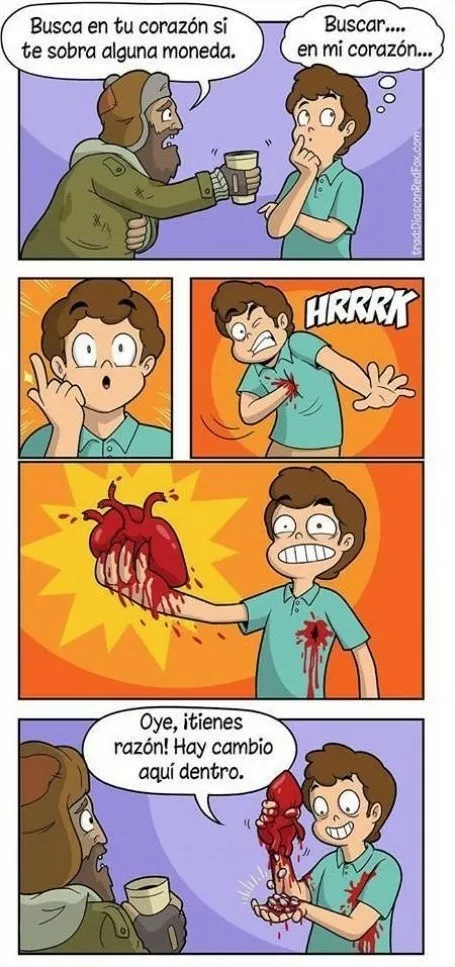 Vaya, han descubierto donde llevo el cambio