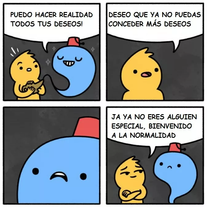 Ja, y ahora qué harás el resto de tu vida?