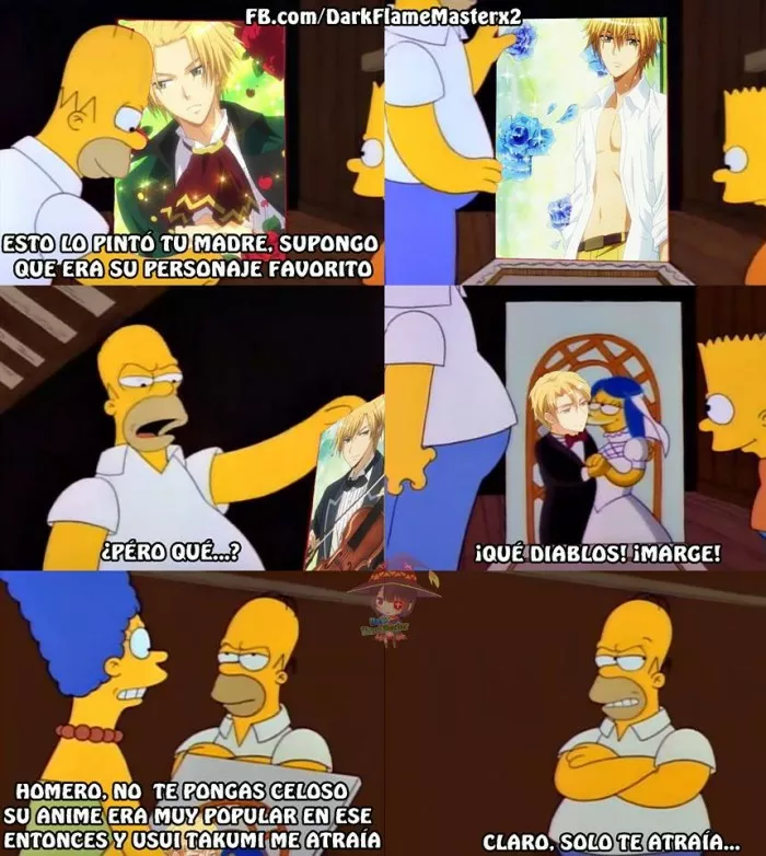 Marge toda una loquilla...