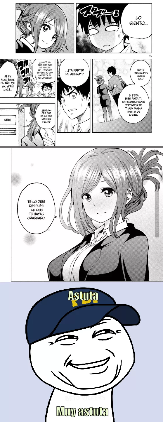 Las maduritas también esquivan :v