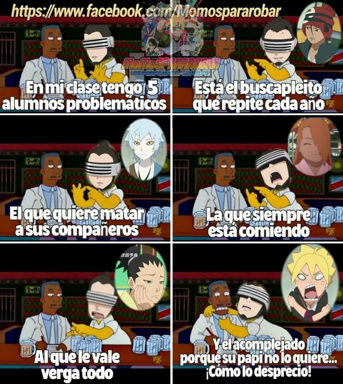 Los traumas que ocasiona boruto