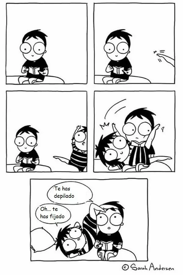 Tras depilarse en pareja