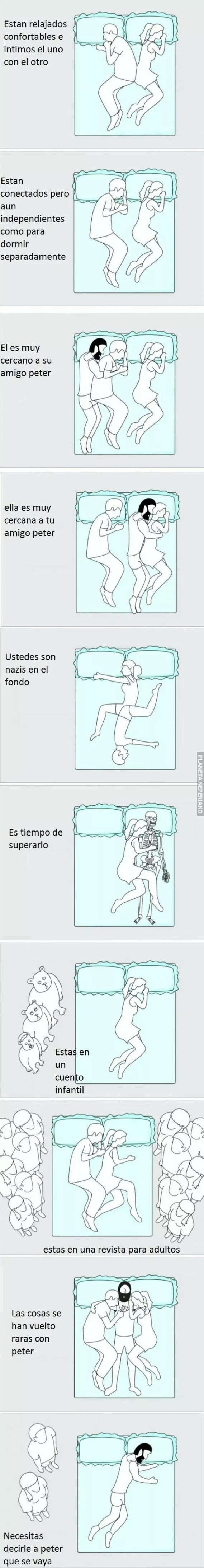 Dormir en pareja