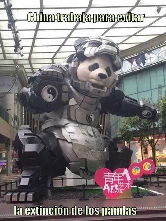 Iron panda, evita la extinción, aumenta el ejercito