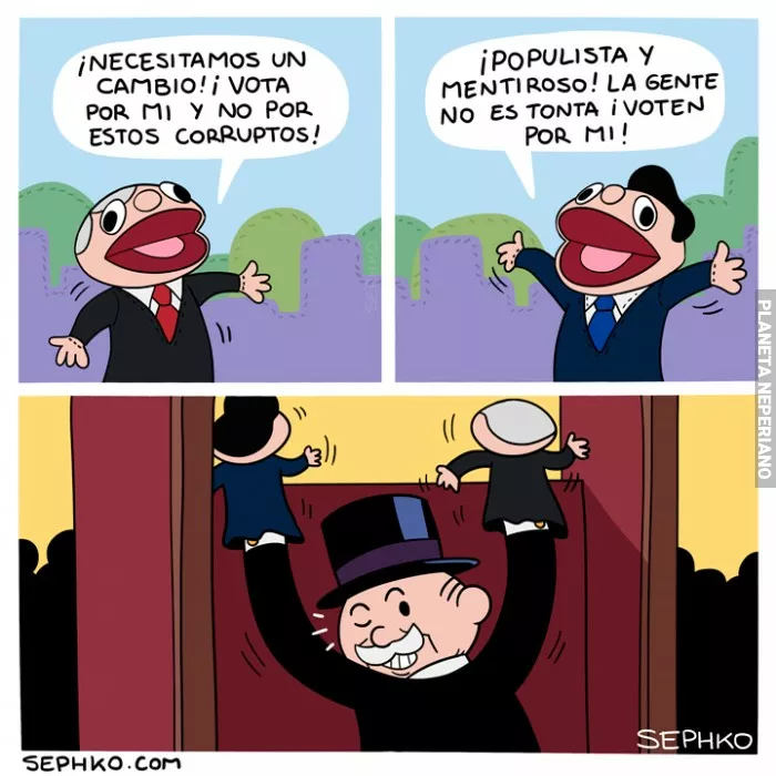 BIenvenidos a la política 