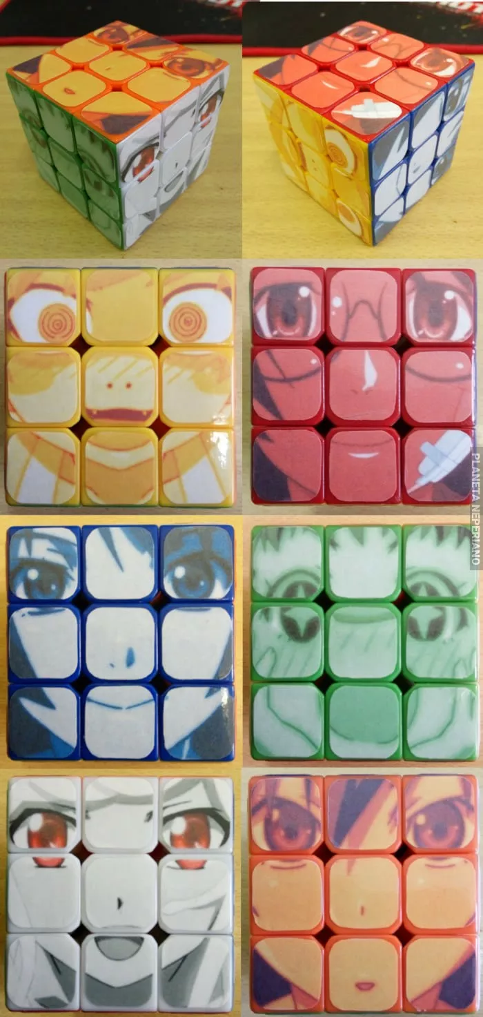 Cubo de Rubik de Monogatari series