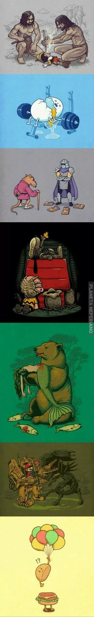 Ilustraciones pop por Ben Chen