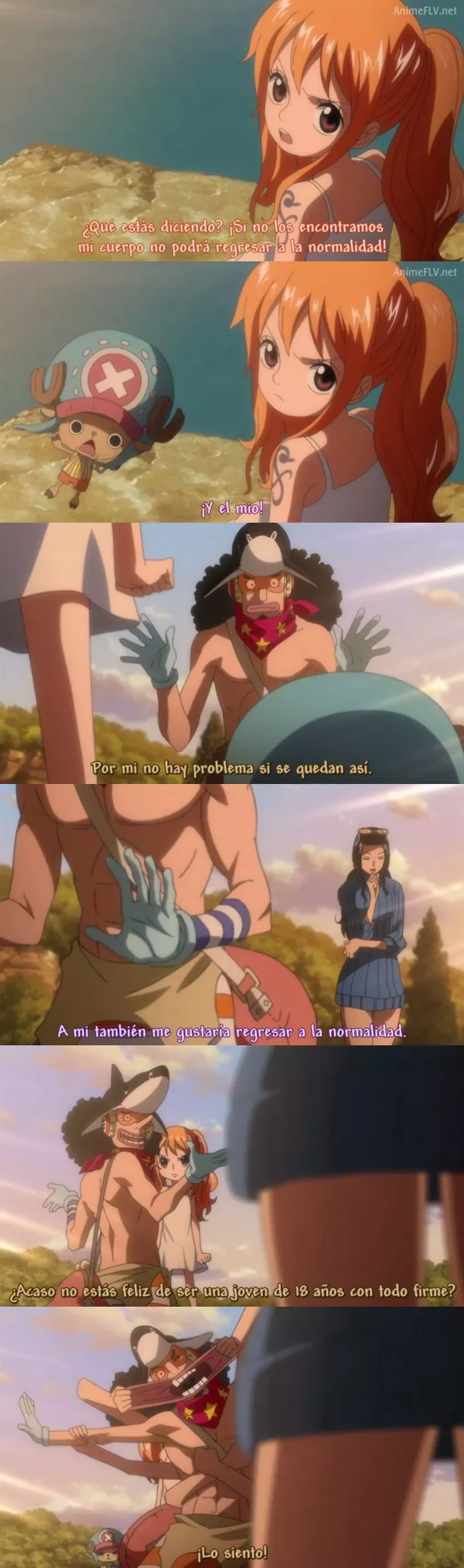 Hay cosas que no se le dicen a una mujer...