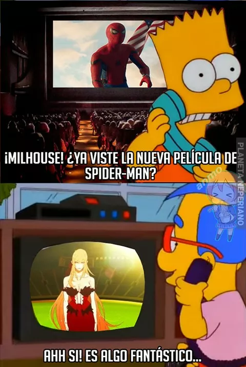 Para que perder el tiempo con spiderman?