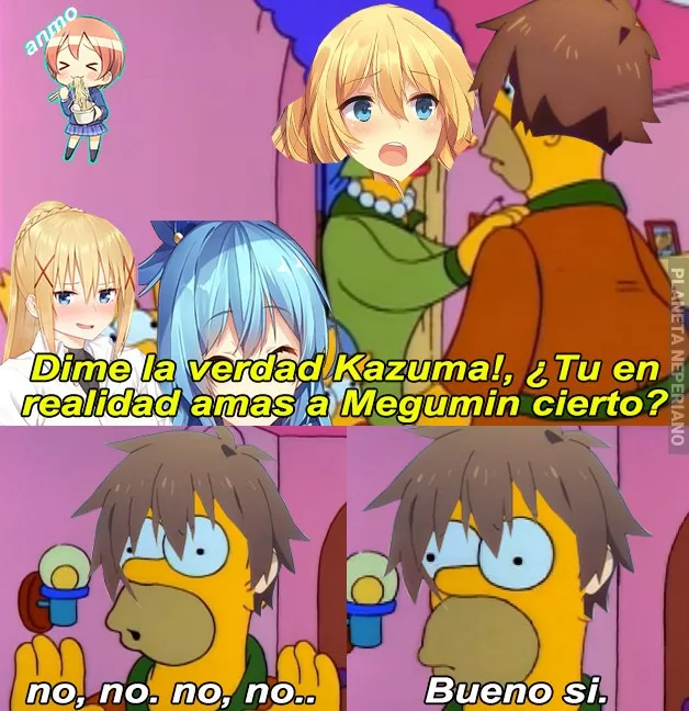 Cuando kazuma no decide casarse con Iris