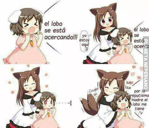 Pedro y el lobo... versión yuri.