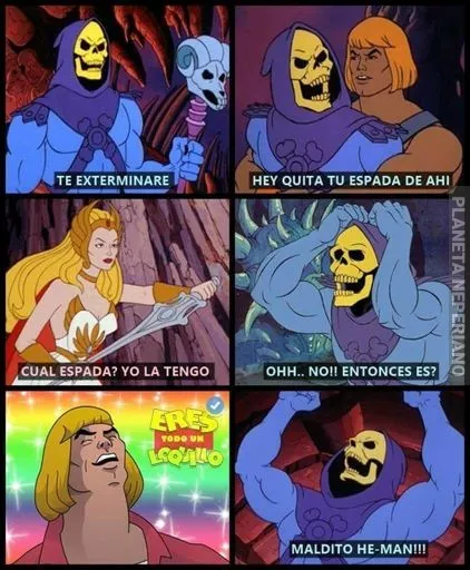 jaja pinche He-Man