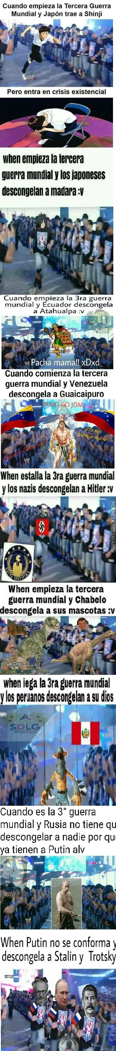 Se prendió esta mrd