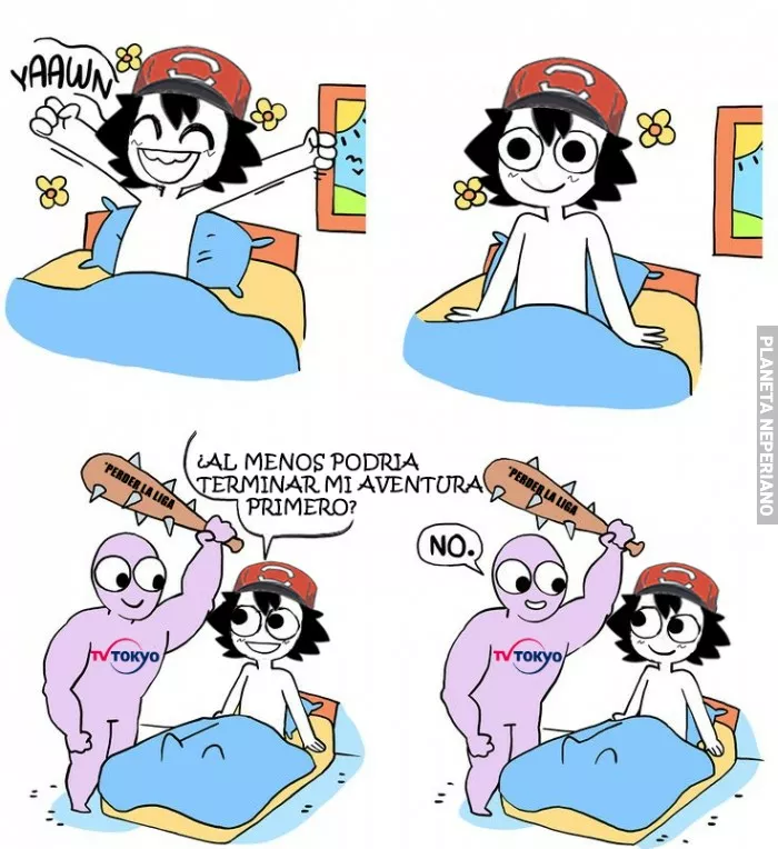 La vida de Ash en una nutshell