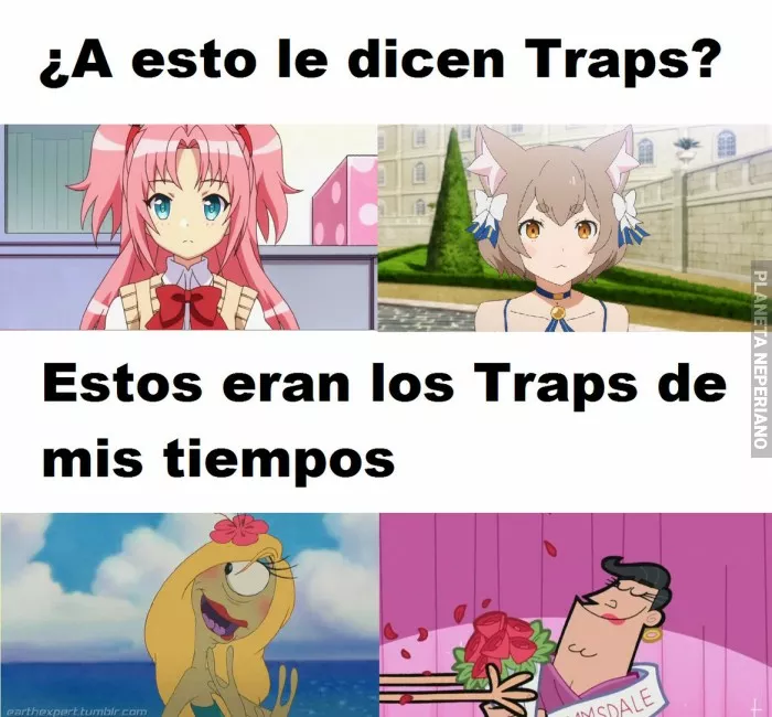 Los traps antes de que aparecieran en el anime