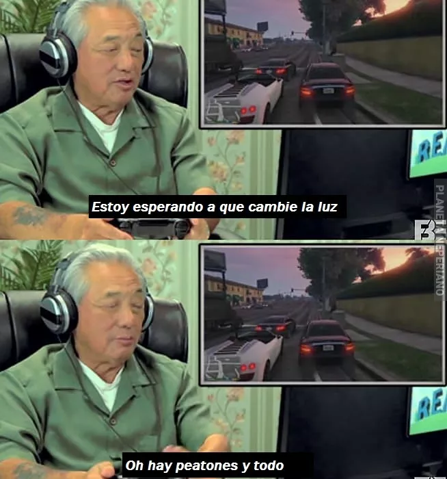 Mi abuelo en GTA V