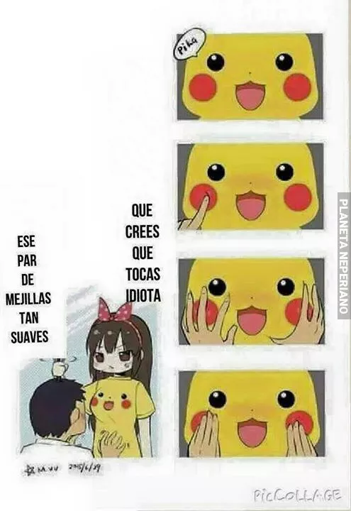 Solo quería tocar al pikachu 7u7