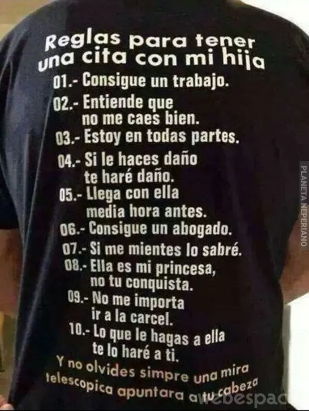 Esta sea una de sus camisetas favoritas