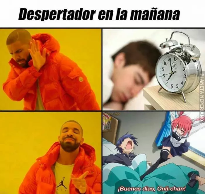 Que linda forma de empezar el día xD