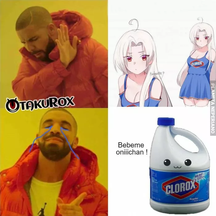 La verdadera clorox-chan 