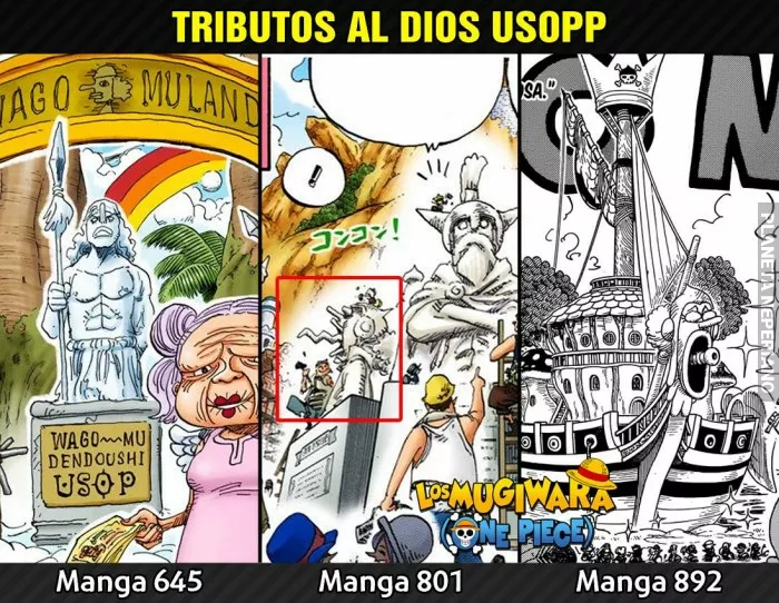 Algunos tributos al Dios Usopp xD