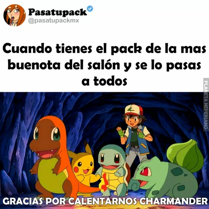 un groso charmander 