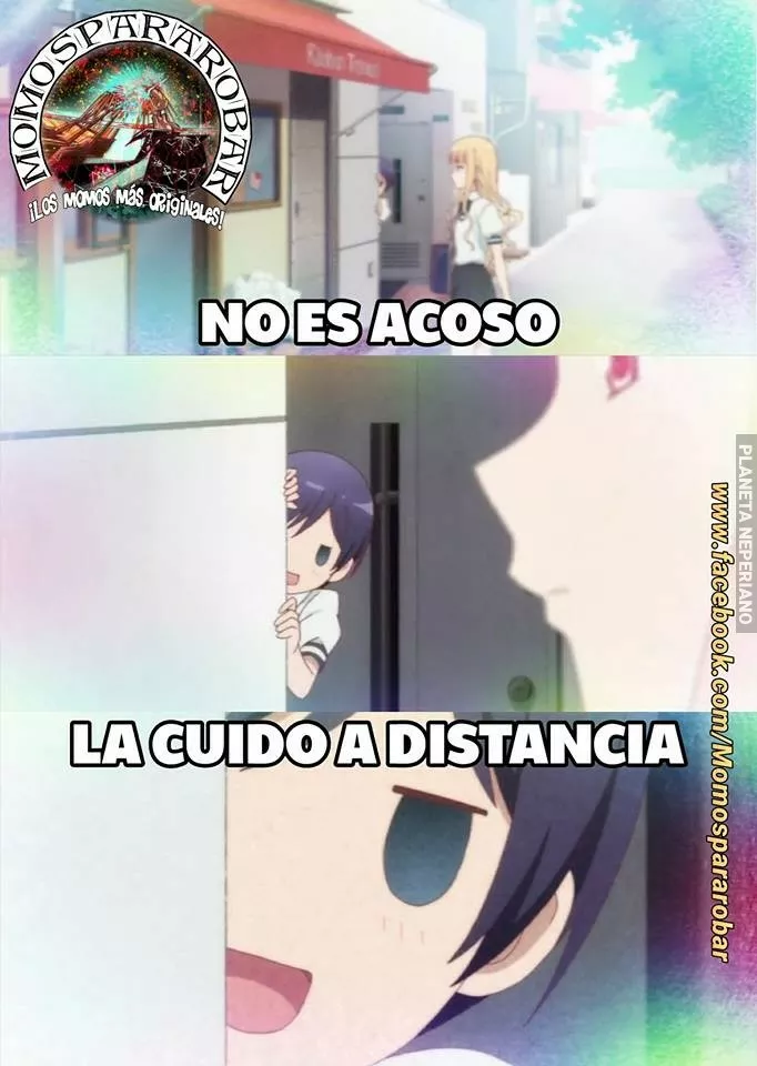 La cuida sin que se entere,no es delito :V