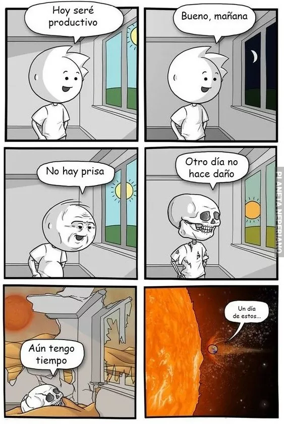 Hoy haré algo con mi vida