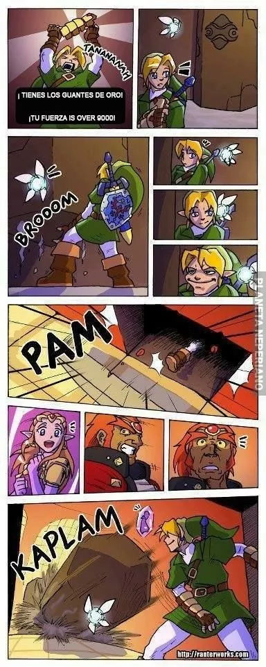 Link es ingenioso cuando quiere