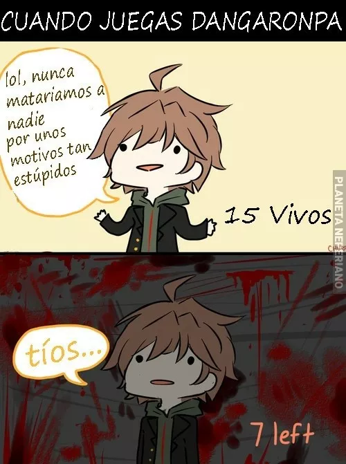 Siempre pasa igual con danganropa