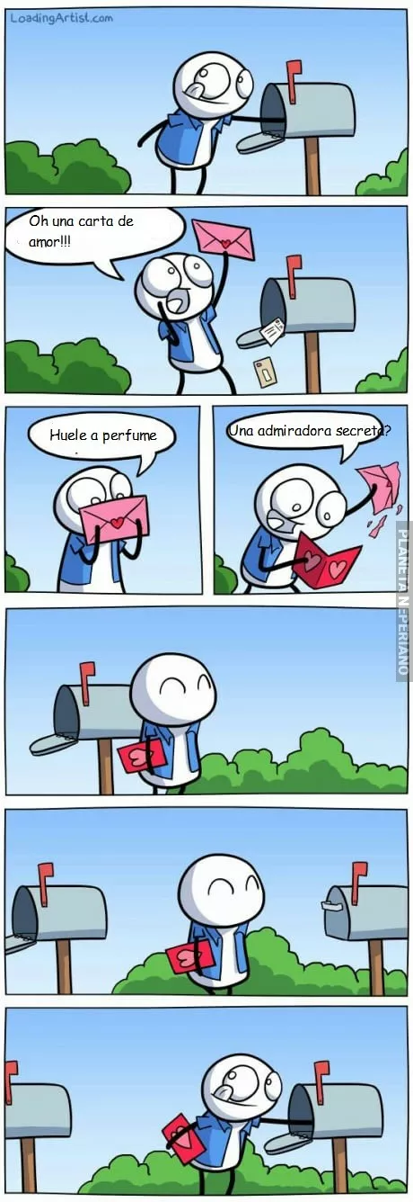 Siempre consigo cartas de amor en san valentín