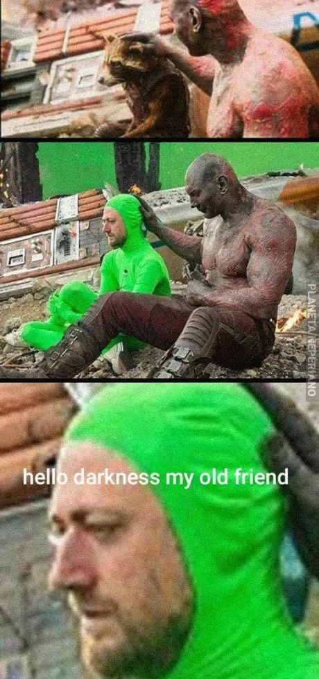 Hello darkness my old friend...