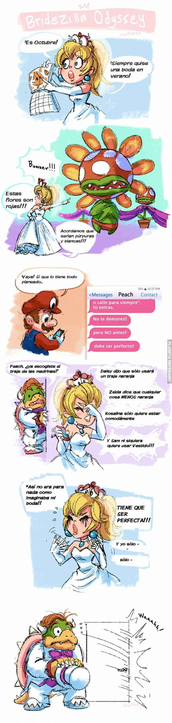 Peach lo planea todo