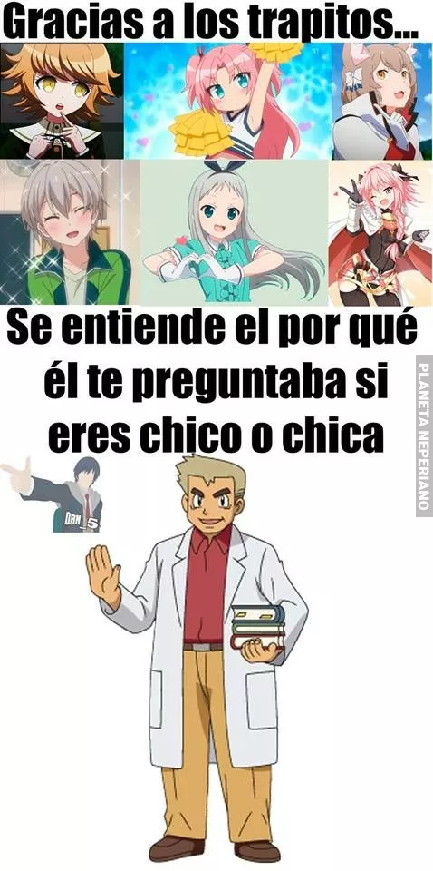 ahora todo tiene sentido con la pregunta del profesor Oak