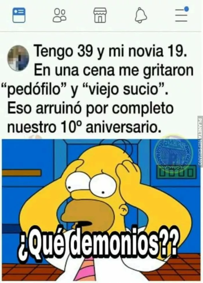 Cuanta barbarida... obviamente a los 19 ya no cuenta como pedofilia :D