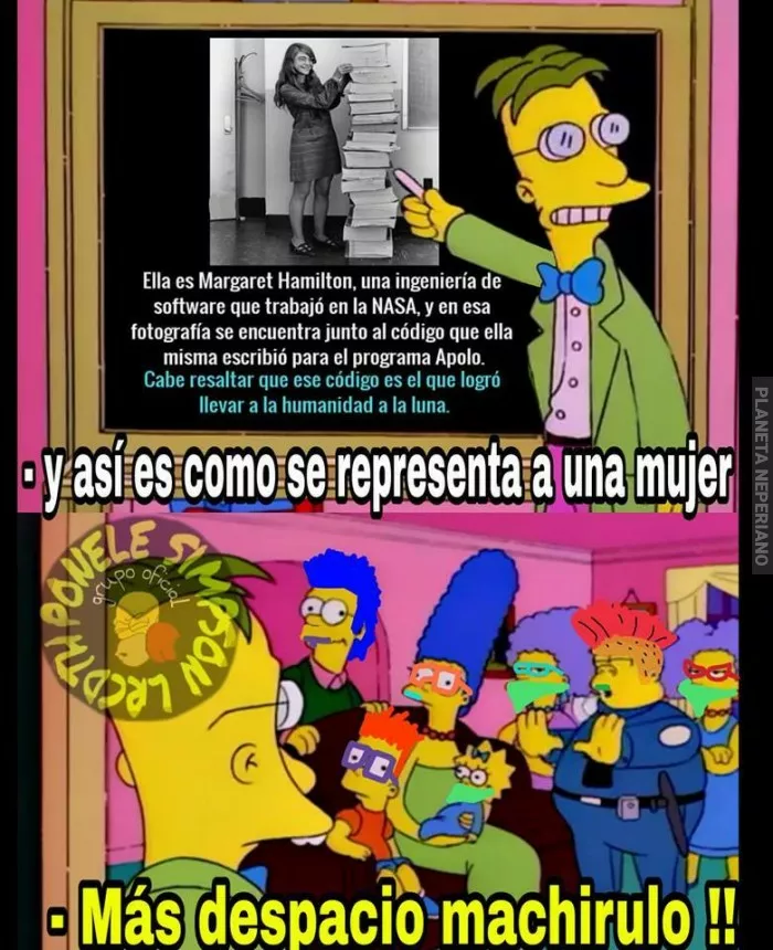 Ya quisiera ver a una de esas 