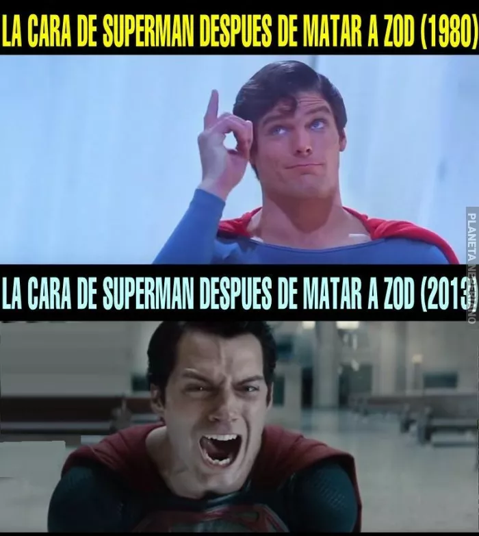 DC movie antes y despues