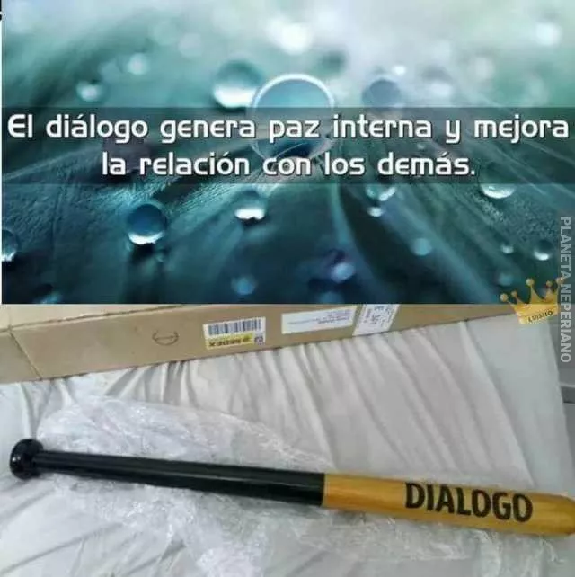 el Diálogo resuelve todo 