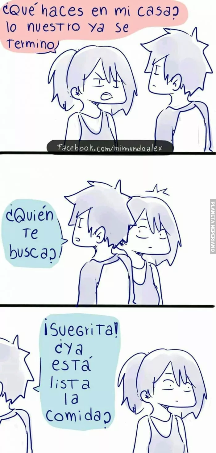 No todos se llevan mal con sus suegras :D