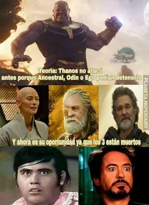 Una teoría Queramos más sobre infinity war